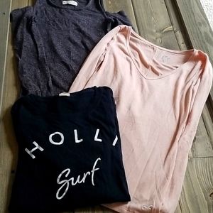 Hollister longsleeves